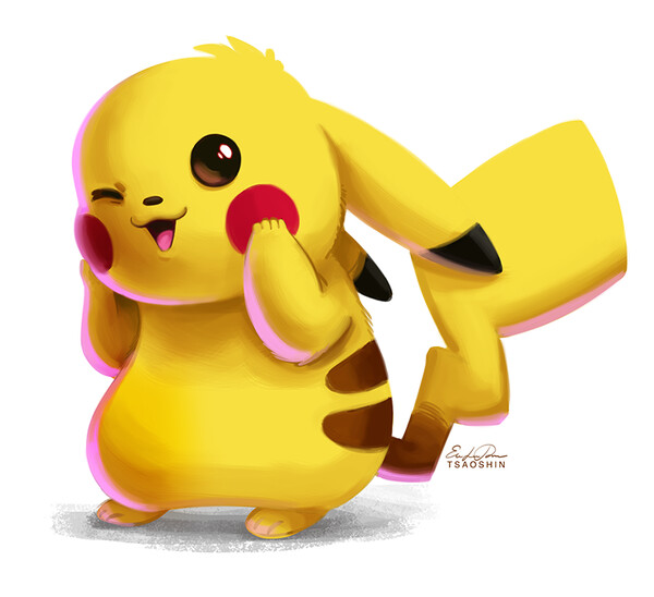 Pokemon 25 Pikachu Shiny by FloppyPony -- Fur Affinity [dot] net