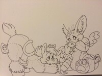 Plush hoss must feed the phone!!