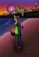 i do like long walks along the beach~