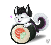 Uskie love sushi!!