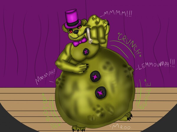This time featuring Fredbear(aka Golden Freddy.) and a bunch of unlucky mea...