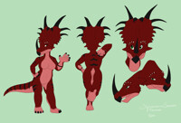 Serandite - Styracosaurus Reference - SFW