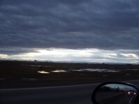 Driving and taking photo