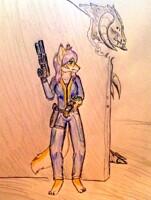 Fox girl Kennedy in FallOut
