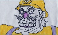 Semi human-like Wario! XD