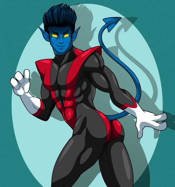 Nightcrawler's fashion statement by AstrCub -- Fur Affinity [dot] net