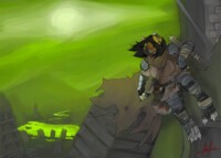 Stray Commission - Grean Oddworld