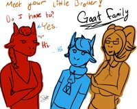 Goat family!