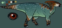 Parasaurolophus Design 2