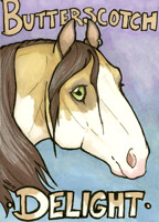 Watercolor Badge (front side) by Tathi