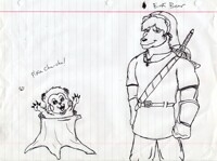 Beach Bear and Chu chu in cosplay! XD