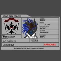 Joint Task Force 7 identification Card- Lir Azoirus