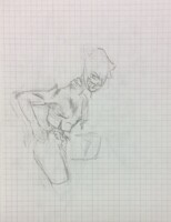 Art trade second concept sketch