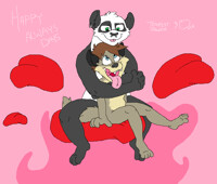 Tempest and Buck doodle 3