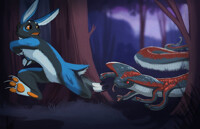 Hey there little bunny! (Chase, Page 1, by VoreLord)