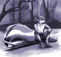 Emotive Skunk by maelokunne