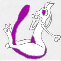 Mewtwo - Mew Pose A