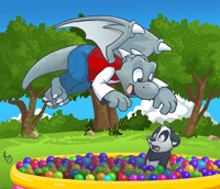 The ball pit