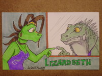 Lizard Beth badge