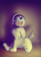 Blushing absol (SFW)