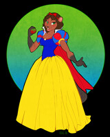 Justeen's Cosplay (Black Background)