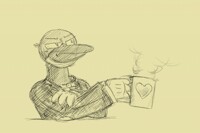 Random sketch for Mr. Chocolate