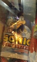 Sonic The Hedgehog icecream bar
