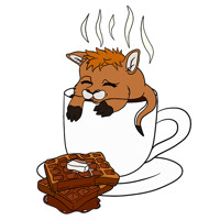 Kangaroo coffee icon