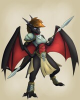 Elite Dragoness (commission)
