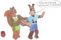 Chocolate bunny!