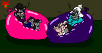 Balloon beds