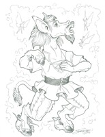 #Inktober 5: A Midsummer Night's TF