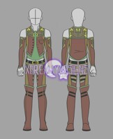 Clothing Auction: Male Fantasy Outfit 7 (CLOSED)