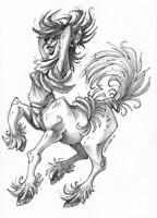 INKTOBER DAY 7- CENTAUR