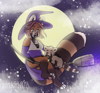 Witch Camille and Atlas souring