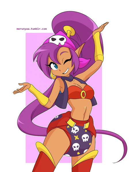 Animan Meme With Shantae by PikachuGamer52 -- Fur Affinity [dot] net
