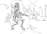 Inktober 09 - Postapo