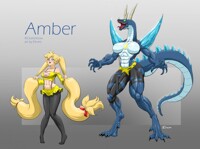 Commission Amber Character design