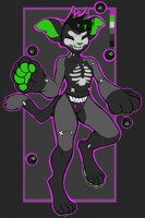 Black Monster Cat