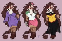 Outfit Sheet commission- SpottedTigress