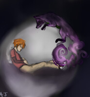 Arkarian and Hotaru - art fight 2016