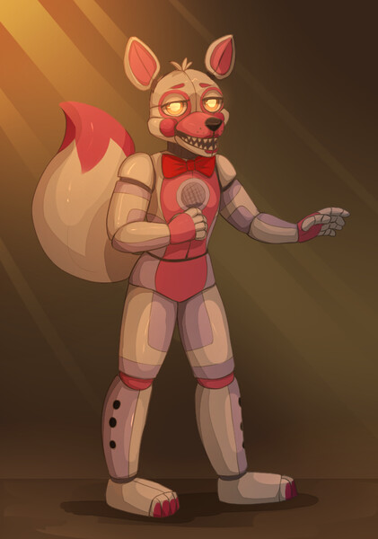 Verybrain - foxy illustrations ラグランT Lil Funtime Foxy / FNaF SL by Mizuki-T-A on DeviantArt