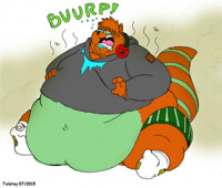 big foxcoon slob butt