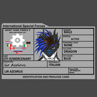 Joint Task Force 9 Identification Card- Lir Azoirus