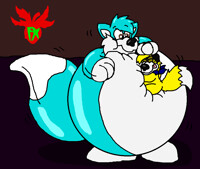 Birthday balloon hugs