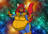 Space Tabby is Tubby (CatGirl Pack 2)