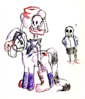 Drawlloween '16 Day 20 Headless Horseman