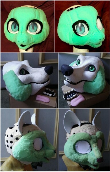 Fursuit Kemono Foam Head Base Commission 