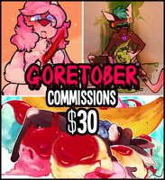 DISCOUNTED GORETOBER SPOTS! $30 EACH