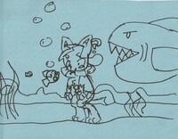 Theres a big shark behind me you say?
